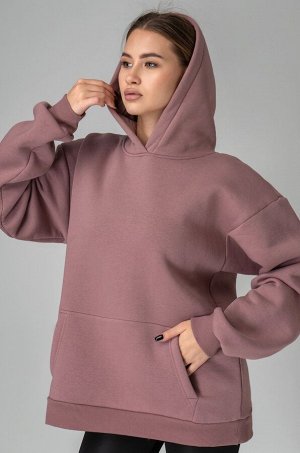 Женское худи из футера с начесом Happyfox