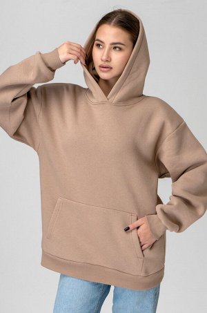Женское худи из футера с начесом Happyfox