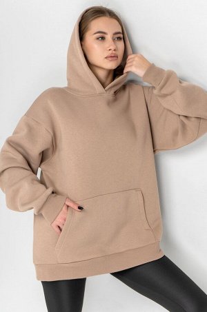 Женское худи из футера с начесом Happyfox