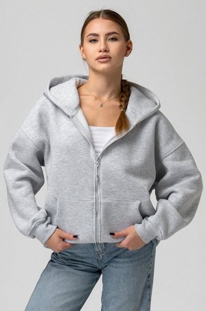 Женская толстовка из футера с начесом Happyfox