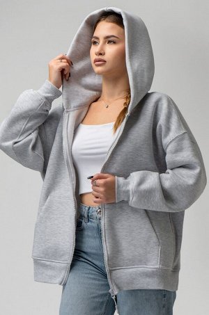 Женская толстовка из футера с начесом Happyfox