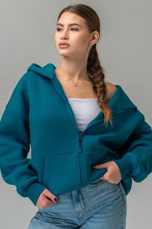 Женская толстовка из футера с начесом Happyfox