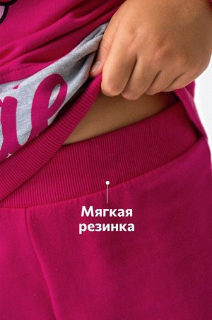 Костюм для девочки из футера