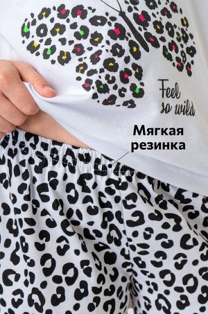 Хлопковая пижама для девочки Happyfox
