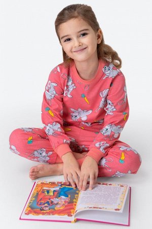 Хлопковая пижама для девочки Happyfox
