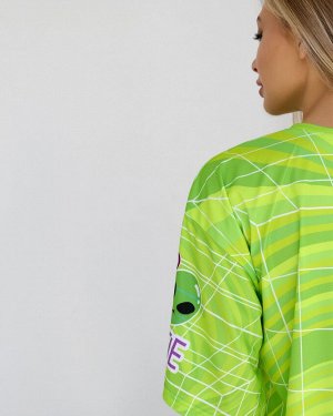 Футболка Bona Fide: OVERSIZE T- shirt JOY "Green"