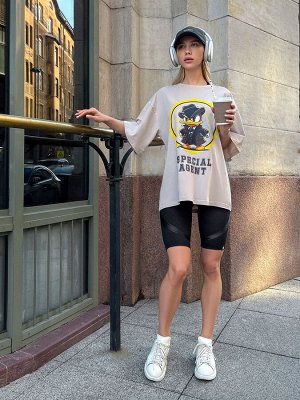 Футболка Bona Fashion: OVERSIZE T-shirt "Agent Duck"