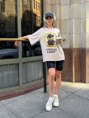 Футболка Bona Fashion: OVERSIZE T-shirt "Agent Duck"