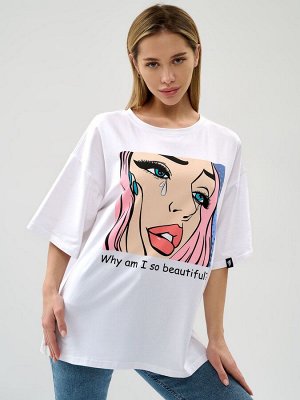 Футболка Bona Fashion: OVERSIZE T-shirt "Beautiful"