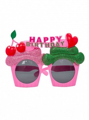 Очки Happy Birthday пирожное