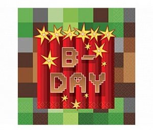 Салфетка 25 х25 см 16 шт TNT Party
