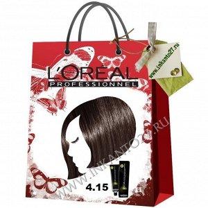 Loreal Professionnel Inoa ODS2 Крем-краска без аммиака 4.15 Шатен пепельный красное дерево, 60 мл.