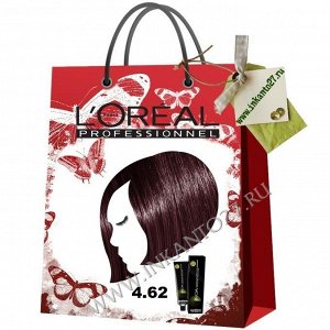 Loreal Professionnel Inoa ODS2 Крем-краска без аммиака 4.62 Шатен фиолетово-перламутровый, 60 мл.