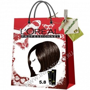 Loreal Professionnel Inoa ODS2 Крем-краска без аммиака 5.8 Светлый шатен мокка, 60 мл.