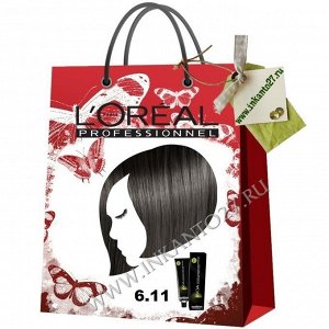 Loreal Professionnel Inoa ODS2 Крем-краска без аммиака 6.11 Темный блондин пепельный экстра, 60 мл.