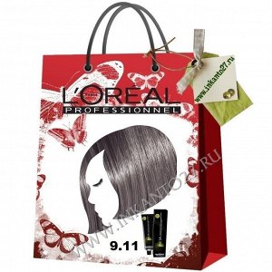 Loreal Professionnel Inoa ODS2 Крем-краска без аммиака 9.11 Очень светлый блондин интенсивный пепельный, 60 мл.