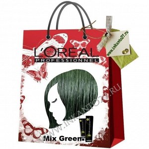 Loreal Professionnel Inoa ODS2 Крем-краска без аммиака Mix Green - Микстон Зеленый, 60 мл.