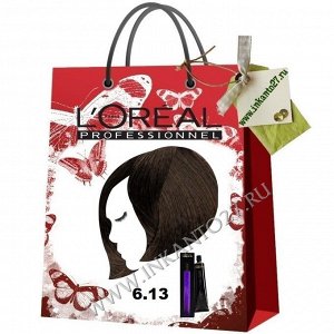 Loreal Professionnel DIA Light Крем-краска для волос без аммиака 6.13 Темный блондин пепельно-золотистый, 50 мл.