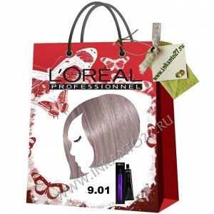 Loreal Professionnel DIA Light Крем-краска для волос без аммиака 9.01 Молочный коктейль ледяной, 50 мл.