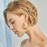 Серьги кольца