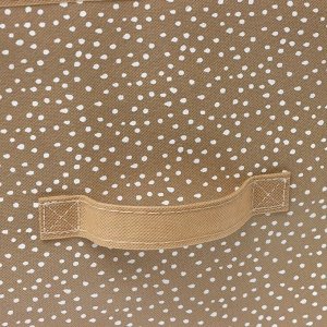 Короб для хранения Доляна Points, 37x27x27 см, бежевый
