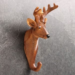 Крючок фигурный "Олень" 15х6х9см