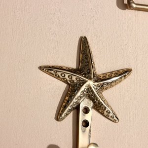 Крючок «Звёздочка», 10?8 см, латунь