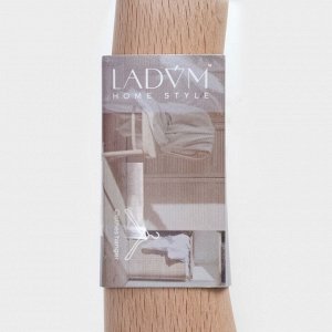 Плечики - вешалка LaDо́m Retro, 39.5x4.5x27.5 см, широкие плечики, светлое дерево