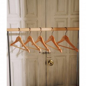 Плечики - вешалки для одежды SL Home, 5 шт., детские, дерево лотос, 33x21 см