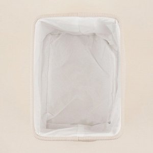 Короб для хранения вещей SL Home, 32x23x18,5 см, бежевый