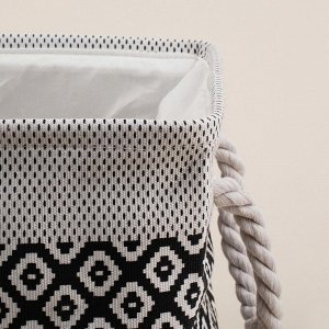 Короб для хранения вещей SL Home, 31x22x22.5 см, белый