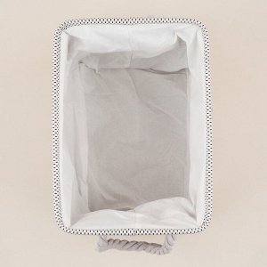 Короб для хранения вещей SL Home, 31x22x22.5 см, белый
