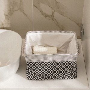 Короб для хранения вещей SL Home, 31x22x22.5 см, белый