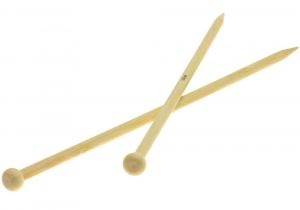 Спицы прямые бамбук односторонние №15 40 см
