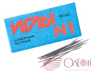 5 игл. иглы ручные маячок 20 штук. иглы швейные №1, 10 шт, 20 шт. 121291 иглы швейные №7 0,70*37мм. микрон иглы для штопки.