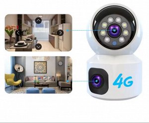 IP Камера, 2 объектива, сим-карта, Smart Camera 4G