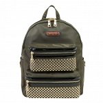 SOLID STUDDED BACKPACK