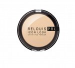 Пудра компактная PRO Icon Look Satin Face Powder т.01 натуральный бежевый