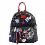 Рюкзак PATCHED DENIM BACKPACK