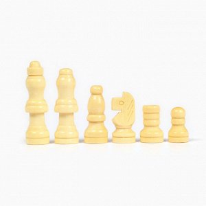 Подарочный набор игр «4 в 1», шахматы, домино, карты, деревянная подарочная версия
