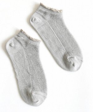 Носки женские короткие ажурные/сетка