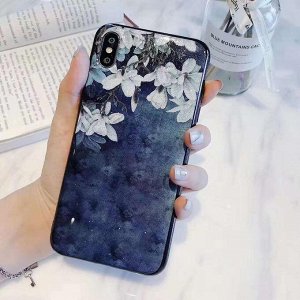 Чехол силикон с рисунком iphone