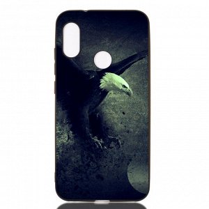 Чехол силикон с рисунком на телефон Xiaomi Redmi