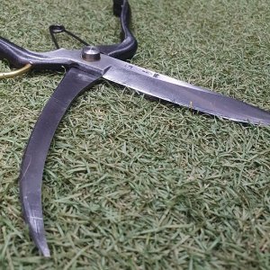 Японские садовые однолезвийные ножницы ручной работы Hounen Azumagawa С-022-01