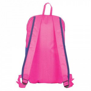 Рюкзак STAFF AIR, универсальный, сине-розовый, 40х23х16 см, 226374