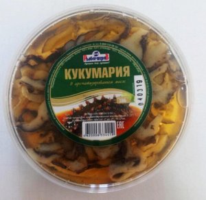 Кукумария в ароматизированном масле. 180 гр /шайба/