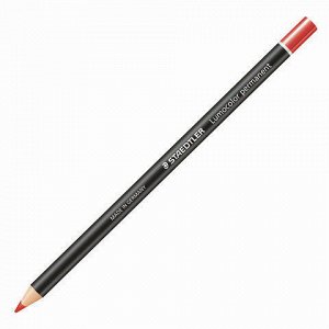 Маркер-карандаш сухой перманентный для любой поверхности STAEDTLER, КРАСНЫЙ, 4,5мм, 108 20-2