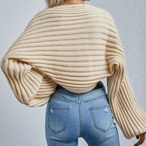 Болеро вязаное, кардиган укороченный