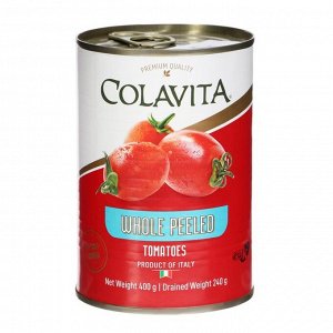 Томаты очищенные консервированные Colavita в томатном соке, 400 г