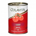 Томаты черри консервированные Colavita в томатном соке, 400 г